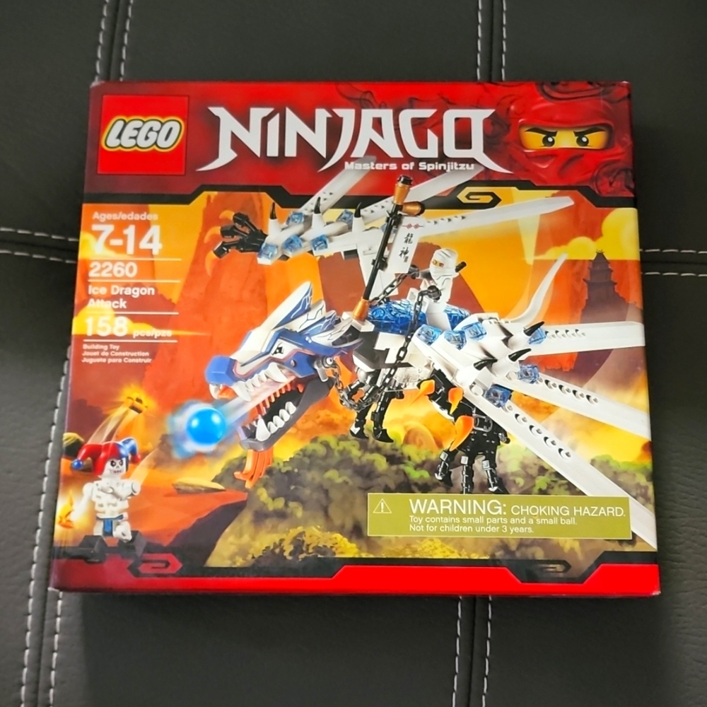 Lego Ninjago Ice Dragon Attack set